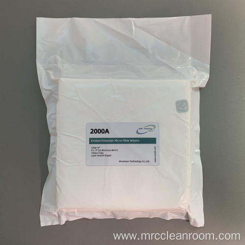 2000A 9*9 Polyester Lint Free Cellulose Wipes